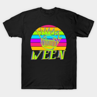 WEEN 80s Neon Sunset T-Shirt